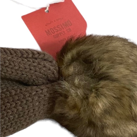 Knit Scarf with Pom Poms by Mossimo - Picture 3 of 6